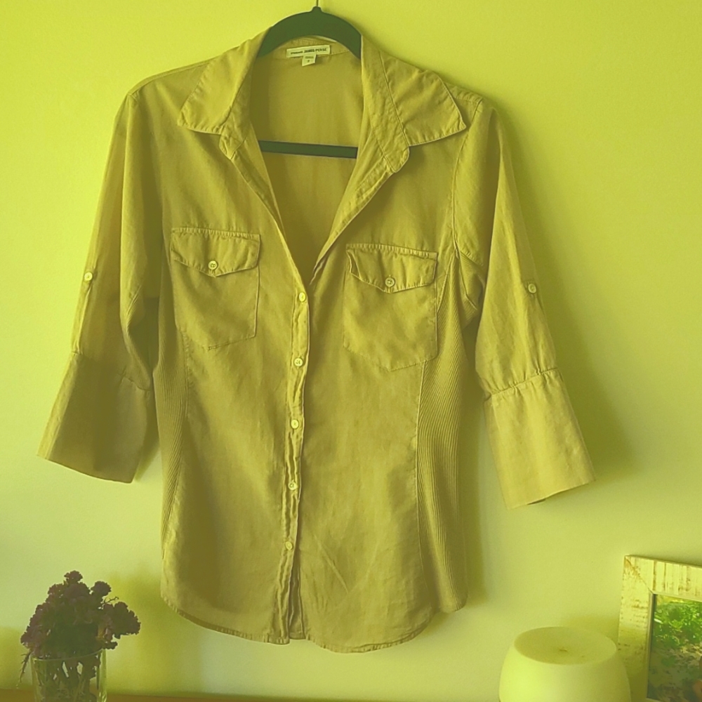 JAMES PERSE LG BEIGE SLUB